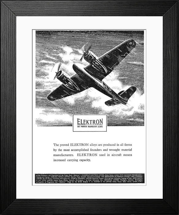 Framed Print : F.A.Hughes Elektron - Magnesium-Zirconium - Alloys Framed Print : F.A.Hughes Elektron - Magnesium-Zirconium - Alloys