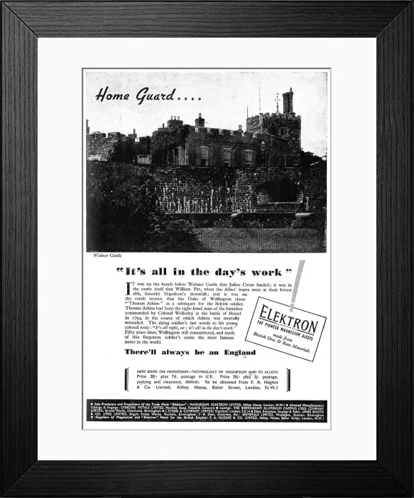 Framed Print : F.A.Hughes Elektron Framed Print : F.A.Hughes Elektron