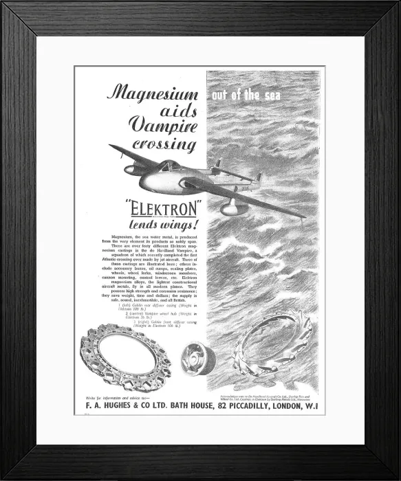 Framed Print : F.A.Hughes Elektron Castings Framed Print : F.A.Hughes Elektron Castings