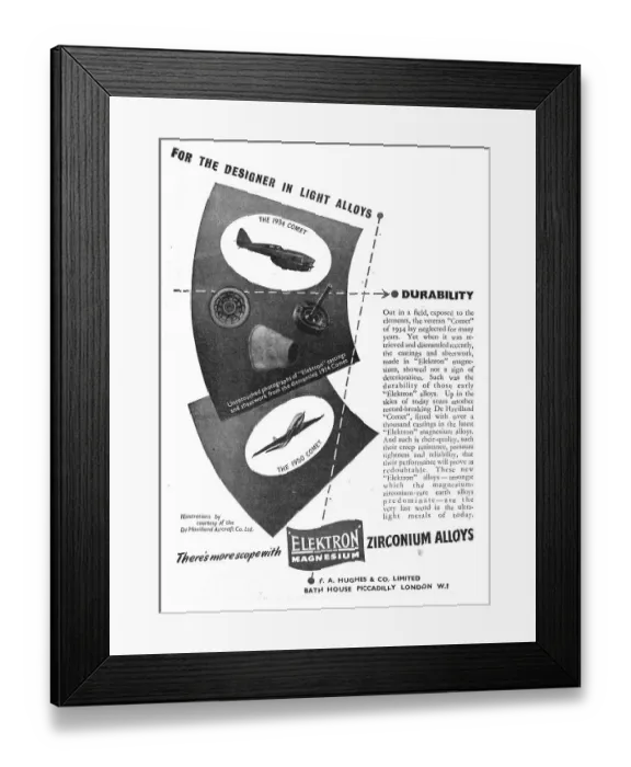 Framed Print : F.A.Hughes Elektron - Magnesium-Zirconium - Alloys Framed Print : F.A.Hughes Elektron - Magnesium-Zirconium - Alloys