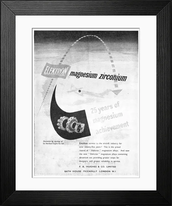 Framed Print : F.A.Hughes Elektron - Magnesium-Zirconium - Alloys Framed Print : F.A.Hughes Elektron - Magnesium-Zirconium - Alloys