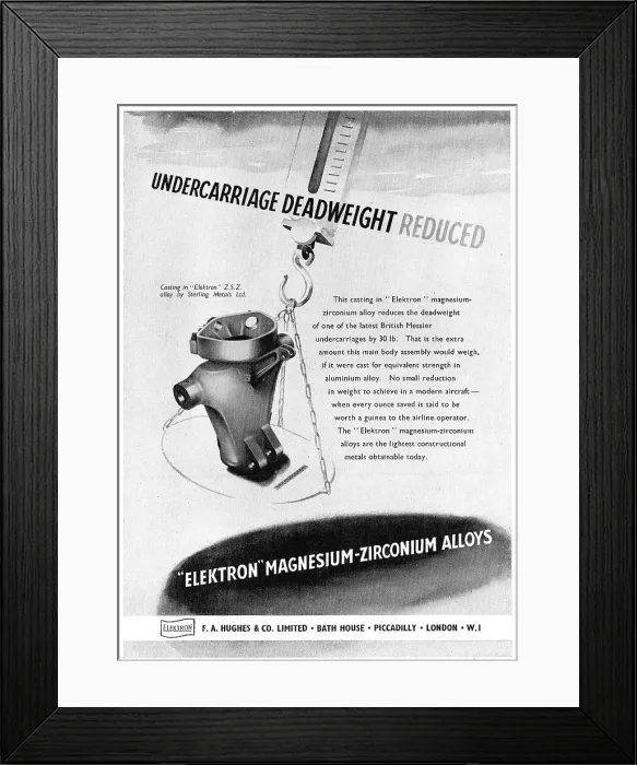 Framed Print : F.A.Hughes Elektron - Magnesium-Zirconium - Alloys Framed Print : F.A.Hughes Elektron - Magnesium-Zirconium - Alloys