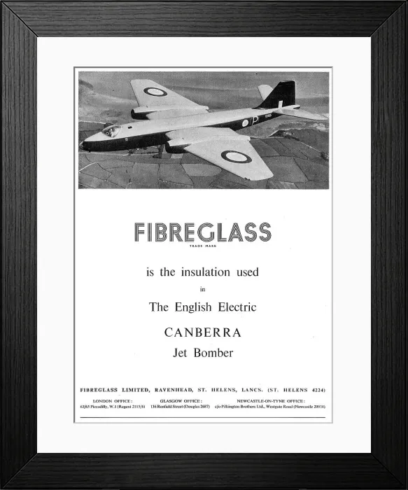 Framed Print : Fibreglass Aircraft Insulation Framed Print : Fibreglass Aircraft Insulation