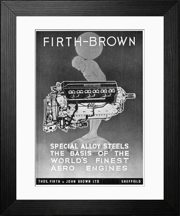 Framed Print : Firth-Brown Special Alloy Steels Framed Print : Firth-Brown Special Alloy Steels