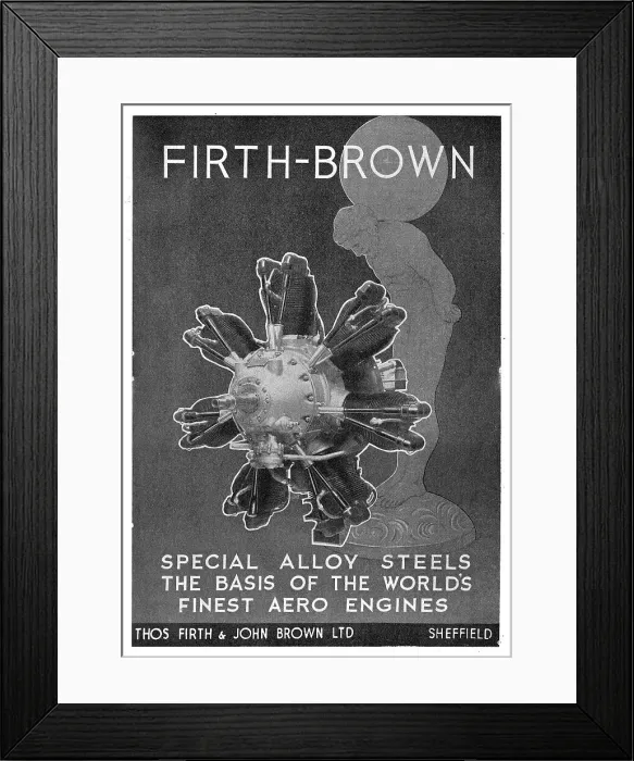 Framed Print : Firth-Brown Special Alloy Steels Framed Print : Firth-Brown Special Alloy Steels