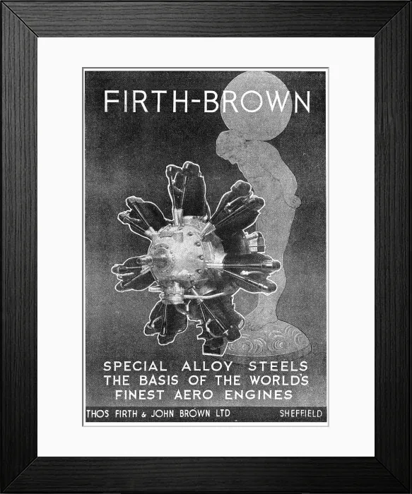 Framed Print : Firth Brown Special Alloy Steels Framed Print : Firth Brown Special Alloy Steels