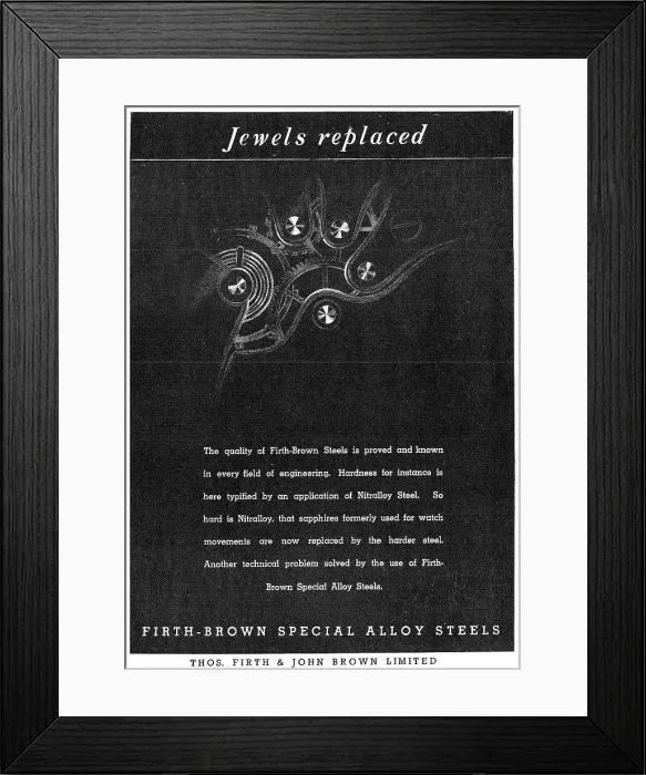 Framed Print : Firth-Brown Steelmakers Framed Print : Firth-Brown Steelmakers
