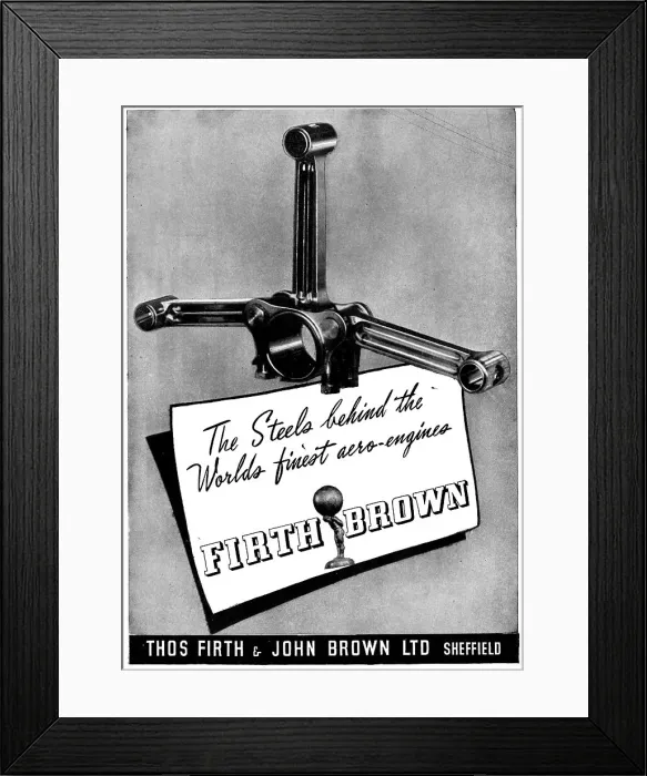 Framed Print : Firth Brown Steels Framed Print : Firth Brown Steels