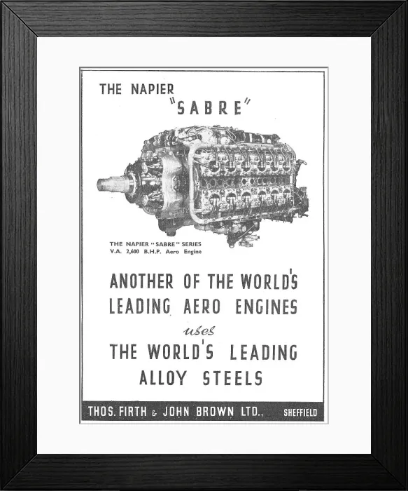 Framed Print : Firth Brown Alloy Steels Framed Print : Firth Brown Alloy Steels