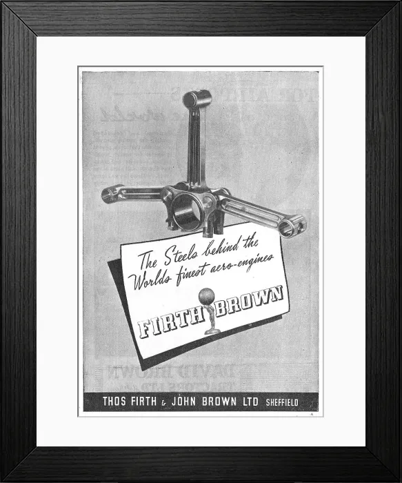 Framed Print : Firth Brown Steels Framed Print : Firth Brown Steels