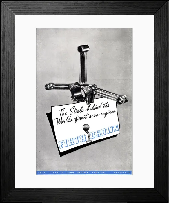 Framed Print : Firth Brown Steels Framed Print : Firth Brown Steels