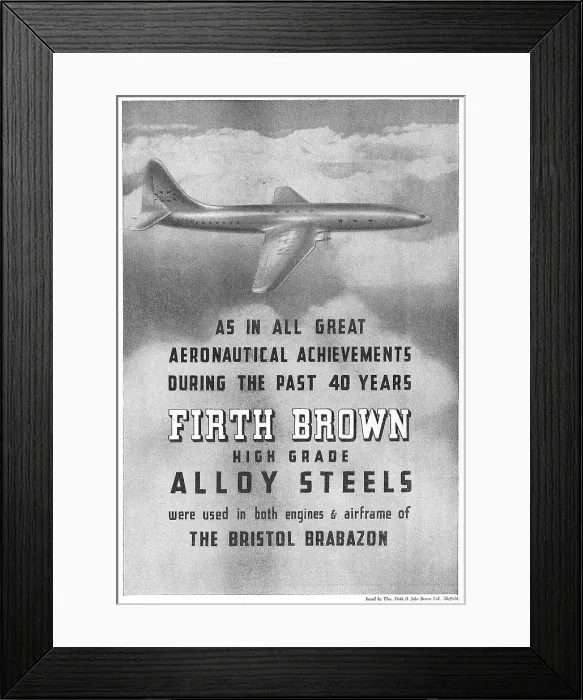 Framed Print : Firth Brown Alloy Steels Framed Print : Firth Brown Alloy Steels