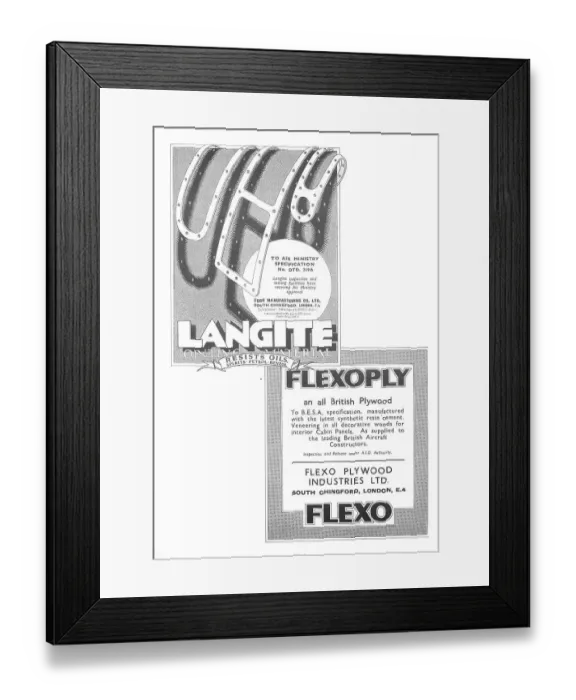 Framed Print : Flexo Flexopoly Aircraft Plywood Framed Print : Flexo Flexopoly Aircraft Plywood