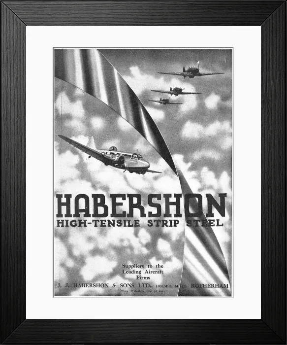 Framed Print : Habershon Strip Steel & Sheets Framed Print : Habershon Strip Steel & Sheets