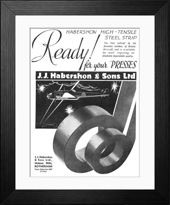 Framed Print : Habershon Strip Steel & Sheets Framed Print : Habershon Strip Steel & Sheets