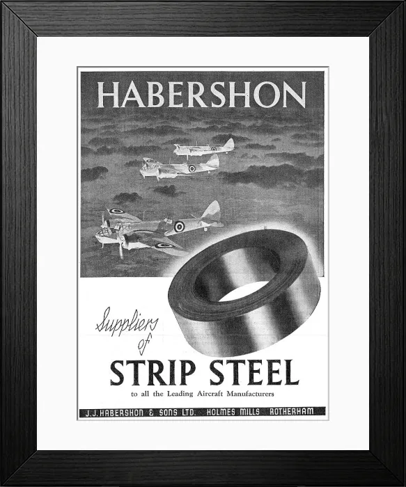 Framed Print : Habershon Strip Steel & Sheets Framed Print : Habershon Strip Steel & Sheets
