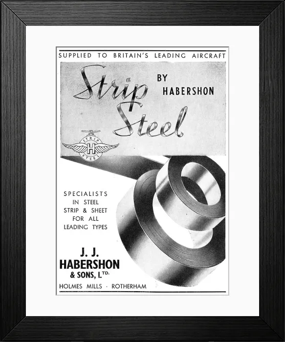 Framed Print : Habershon Strip Steel & Sheets Framed Print : Habershon Strip Steel & Sheets