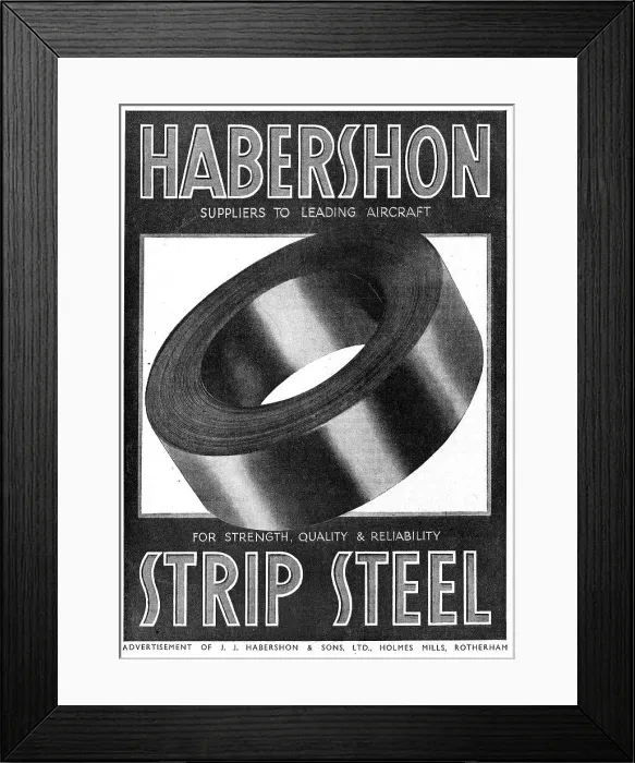 Framed Print : Habershon Strip Steel & Sheets Framed Print : Habershon Strip Steel & Sheets