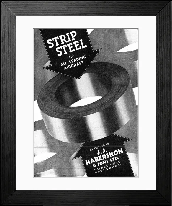 Framed Print : Habershon Strip Steel & Sheets Framed Print : Habershon Strip Steel & Sheets