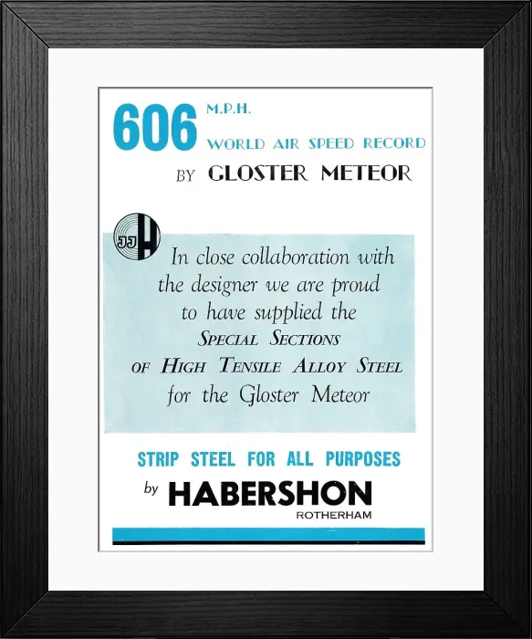 Framed Print : Habershon Strip Steel & Sheets Framed Print : Habershon Strip Steel & Sheets