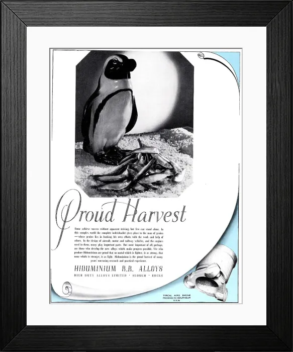 Framed Print : High Duty Alloys HDA Hiduminium R.R.Alloys Framed Print : High Duty Alloys HDA Hiduminium R.R.Alloys