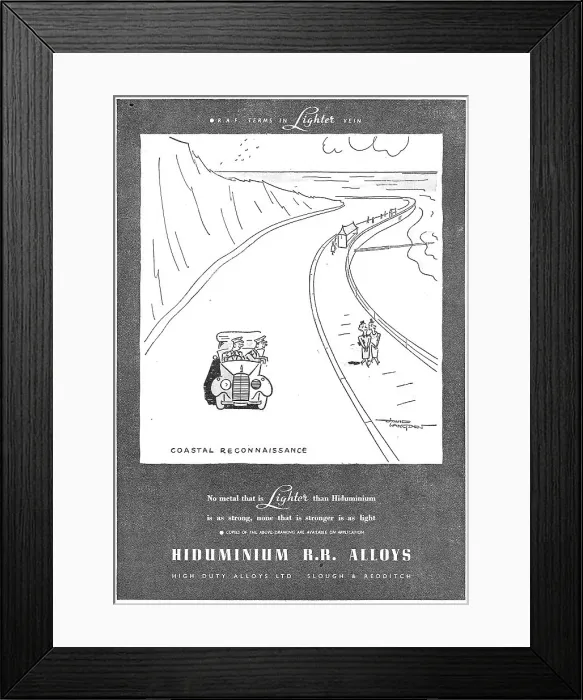 Framed Print : High Duty Alloys : Hiduminium RR Alloys Framed Print : High Duty Alloys : Hiduminium RR Alloys