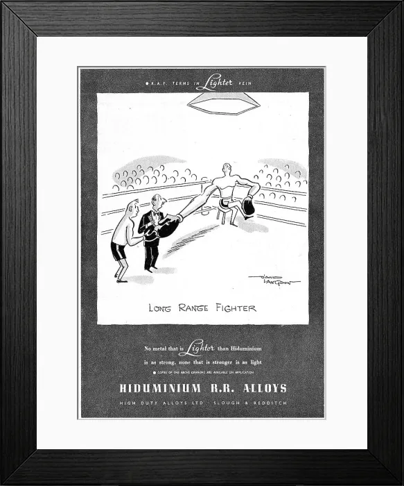 Framed Print : High Duty Alloys : Hiduminium RR Alloys Framed Print : High Duty Alloys : Hiduminium RR Alloys