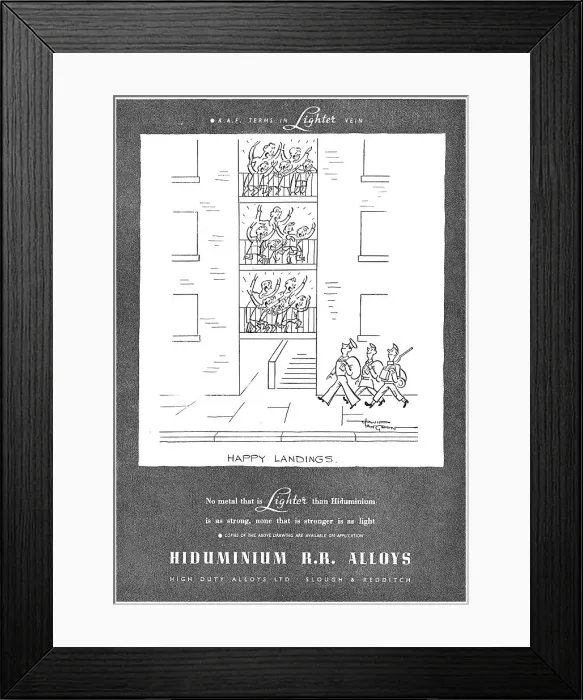 Framed Print : High Duty Alloys : Hiduminium RR Alloys Framed Print : High Duty Alloys : Hiduminium RR Alloys