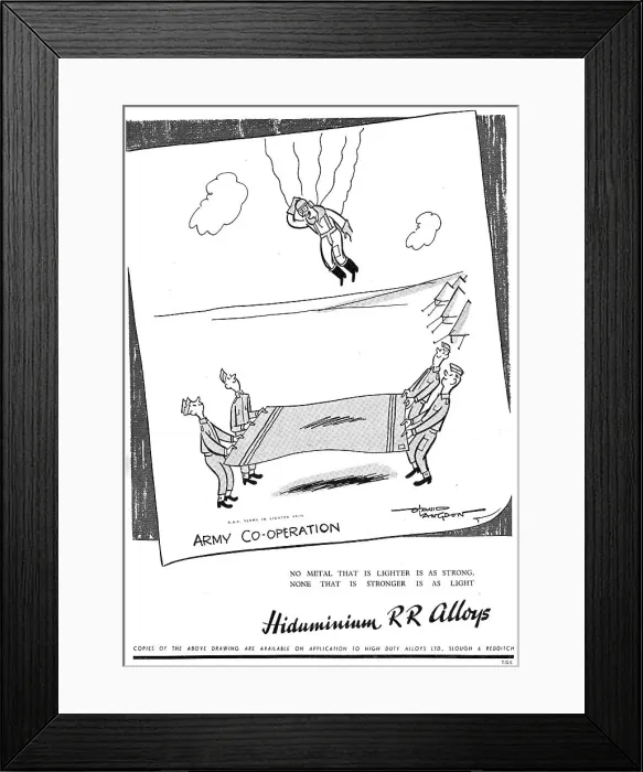Framed Print : HDA High Duty Alloys - Hiduminium RR Alloys
