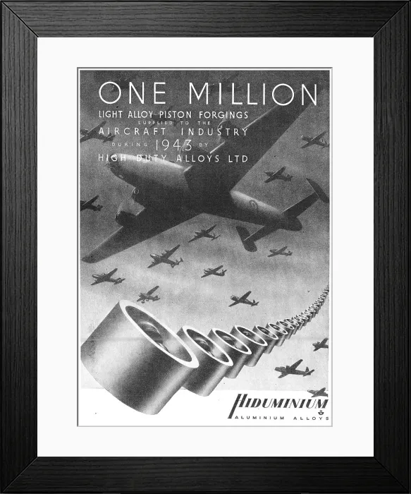 Framed Print : High Duty Alloys - Hiduminium Maguminium Framed Print : High Duty Alloys - Hiduminium Maguminium