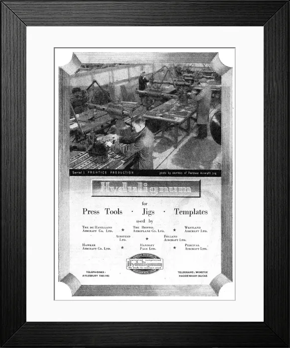 Framed Print : Hordern Richmond Hydulignum Press Tools, Jigs & Templates Framed Print : Hordern Richmond Hydulignum Press Tools, Jigs & Templates