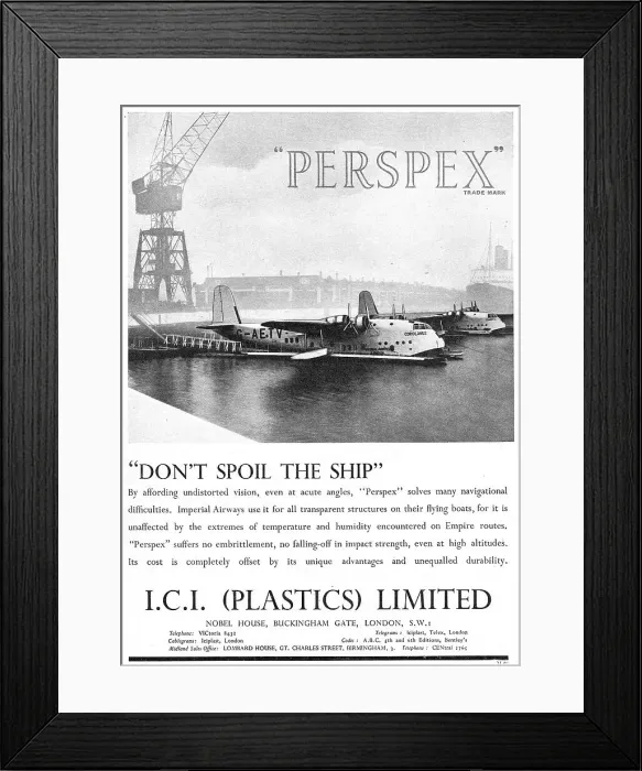 Framed Print : ICI - Perspex Framed Print : ICI - Perspex