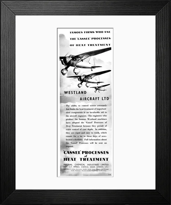 Framed Print : ICI Cassel Heat Treatment Process Framed Print : ICI Cassel Heat Treatment Process