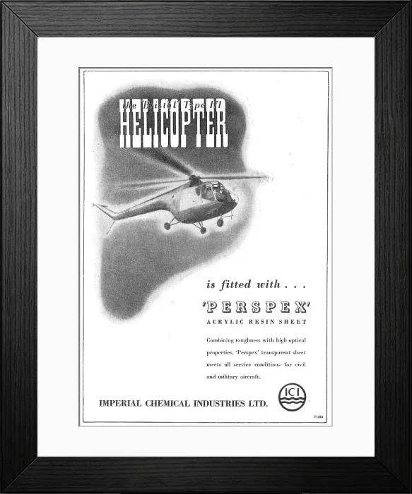 Framed Print : ICI Prespex Framed Print : ICI Prespex