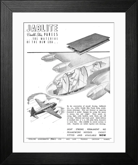 Framed Print : Jablite Double Skin Panels Framed Print : Jablite Double Skin Panels