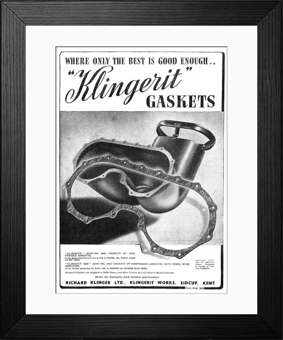 Framed Print : Klingerit Gaskets Framed Print : Klingerit Gaskets
