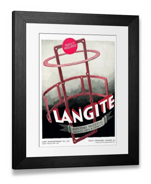 Framed Print : Langite Oil Resistant Jointing Material Framed Print : Langite Oil Resistant Jointing Material