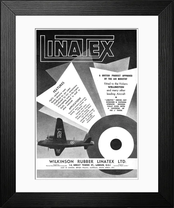 Framed Print : Wilkinson Rubber Linatex Framed Print : Wilkinson Rubber Linatex