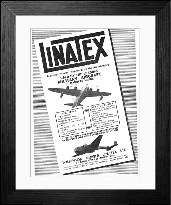 Framed Print : Wilkinson Rubber Linatex Framed Print : Wilkinson Rubber Linatex
