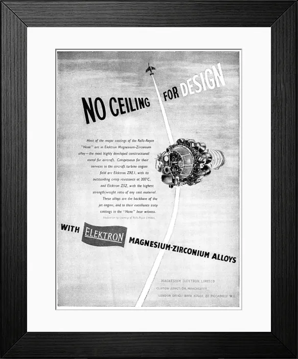 Framed Print : Magnesium Elektron Magnesium Zirconium Alloys Framed Print : Magnesium Elektron Magnesium Zirconium Alloys