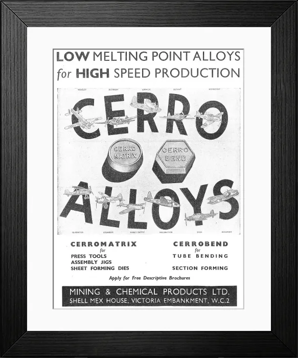 Framed Print : Mining And Chemical : Cerrobend Matrix Framed Print : Mining And Chemical : Cerrobend Matrix