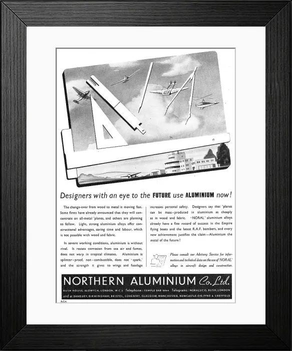 Framed Print : Northern Aluminium - NORAL Aluminium Alloys Framed Print : Northern Aluminium - NORAL Aluminium Alloys