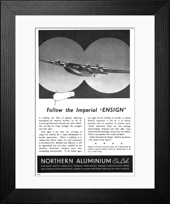 Framed Print : Northern Aluminium - NORAL Aluminium Alloys Framed Print : Northern Aluminium - NORAL Aluminium Alloys