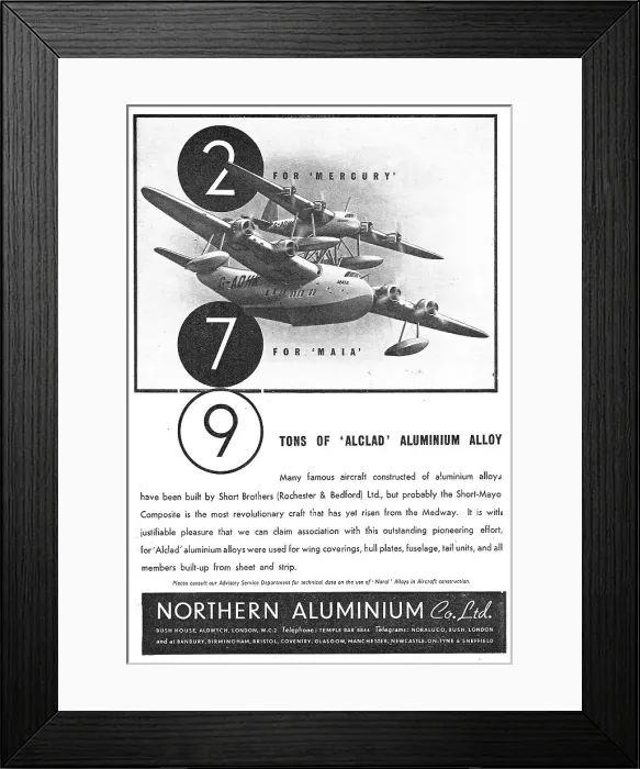 Framed Print : Northern Aluminium : Alclad Framed Print : Northern Aluminium : Alclad