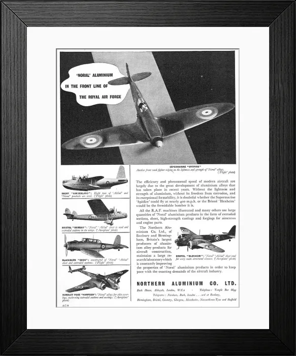Framed Print : Northern Aluminium Noral Framed Print : Northern Aluminium Noral