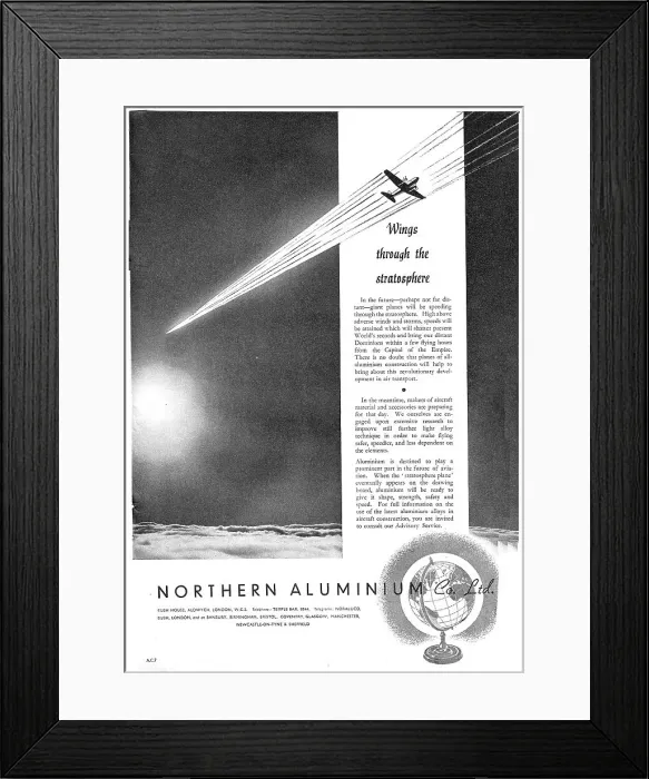 Framed Print : Northern Aluminium Noral Framed Print : Northern Aluminium Noral