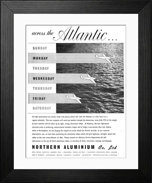 Framed Print : Northern Aluminium Noral Framed Print : Northern Aluminium Noral