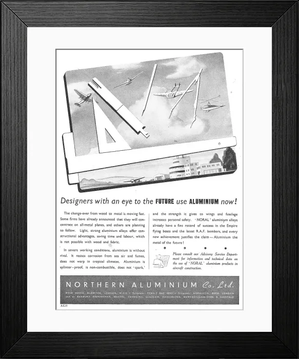 Framed Print : NORAL Northern Aluminium Framed Print : NORAL Northern Aluminium