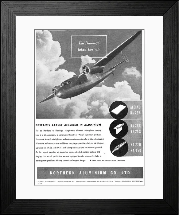 Framed Print : Northern Aluminium - Noral Framed Print : Northern Aluminium - Noral