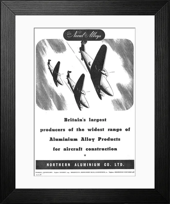 Framed Print : Northern Aluminium - Noral Framed Print : Northern Aluminium - Noral